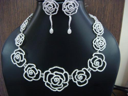 Diamond Necklace Set 