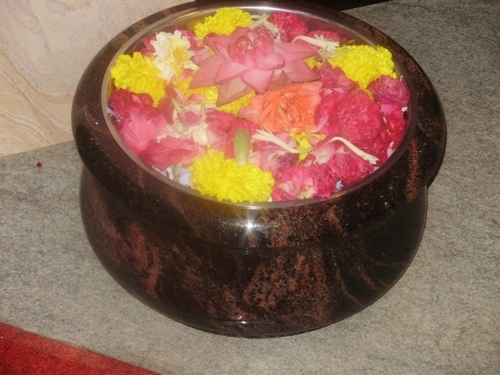 Flower Granite Vases