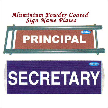 Sign Name Plates
