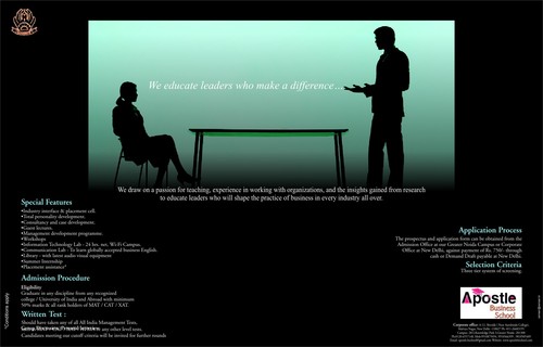 Educational Print Advertising