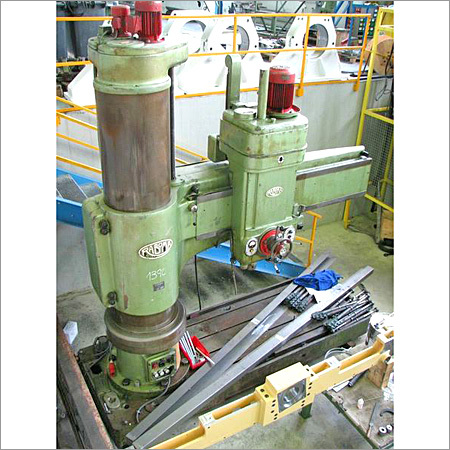 Raboma Radial Drill Machine - Cast Iron, 2000mm Arm, 85mm Capacity | Precise Drilling, Radial Arm, Versatile Use