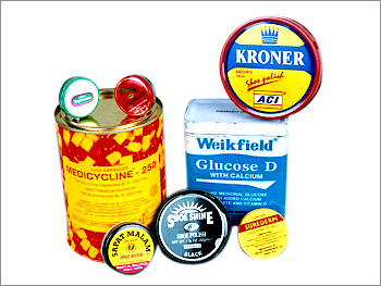 Pharmaceutical Tin Container