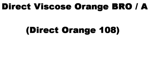 Direct Orange 108 Dye Direct Orange 108 Dye