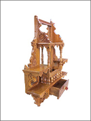 Wooden Home Mandir