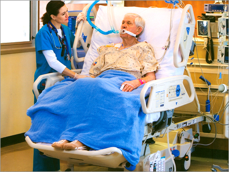 Total Care Bed Full Chair Position - Metal Frame, Variable Dimensions, Electric Power | Digital Control, Chair Position, Improved Breathing, Safety Features, Easy Transport