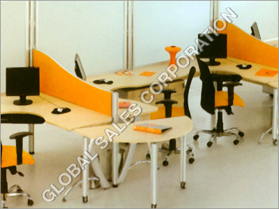 Orange Office Chair Fabric