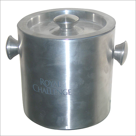 Double Wall Ice Bucket with Nobe