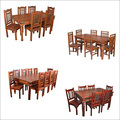 Carved Wood Dining Tables