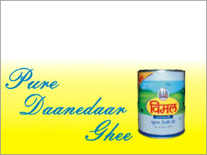 Ghee - Pure Buffalo Milk, 1l Tin | White Color, Thick Consistency, Rich Aroma, Intense Flavor