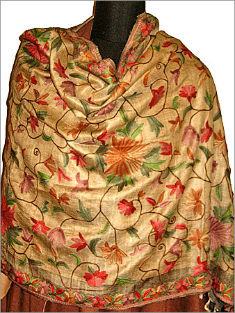 Embroidered Pashmina Shawl