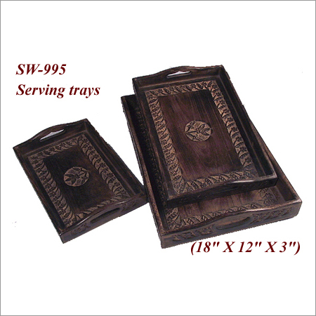 हैंडक्राफ्ट सर्विंग ट्रे