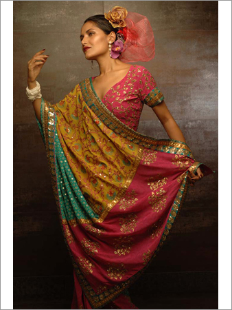 Handwork Saree