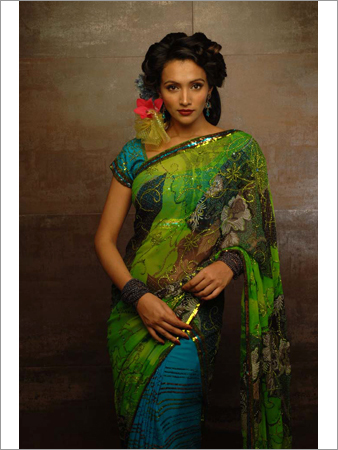 Georgette Saree