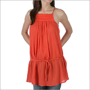 Satin Trim Tops