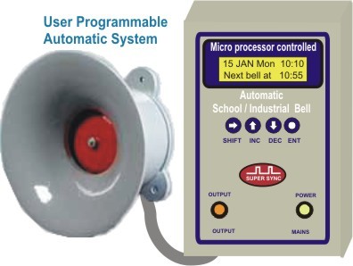 Automatic School and Industrial Bell / Siren System