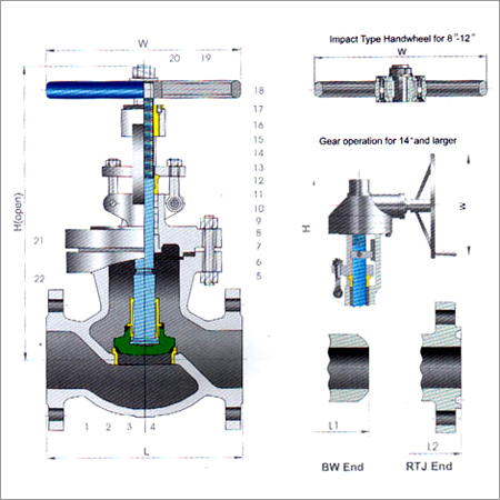 Globe Valves Class 150