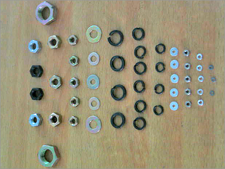 Nut Spring Washer & Flat / Plain Washer