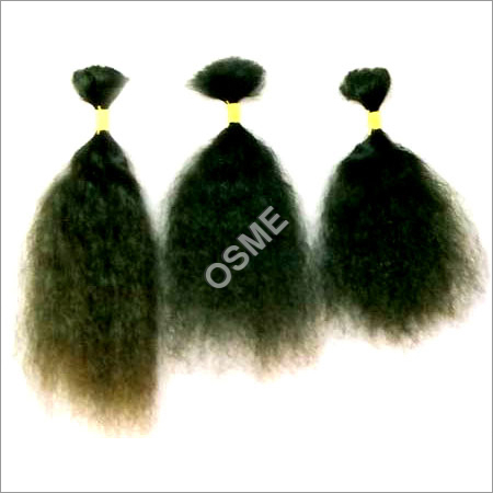 Single Drawn Remy Human Hair (Curly)