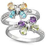 Sterling Silver CZ Ring
