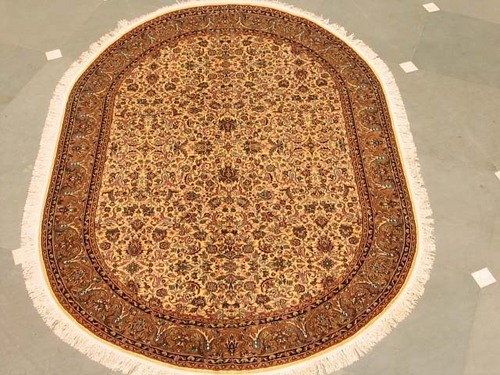 Handcrafted Rug - Bot Allover Ivory