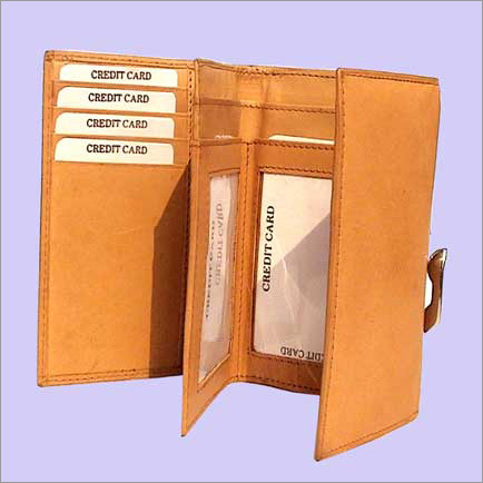 Leather Wallet - Cow Mathani (Tan)