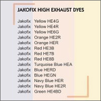 Jakofix High Exhaust Dyes