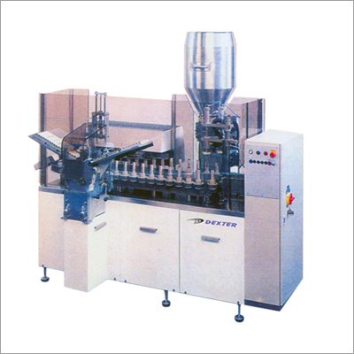 Automatic Tube Filling and Closing Machine - Stainless Steel, 1500x1000x1800mm, Off-White | Rotary Design, Quick Changeover, Hot Air Sealing, Automatic Feeder