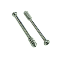 Screws - Metal, Dia 1.5mm-7.0mm, Length 6mm-130mm, Core Dia 1.0mm-4.5mm, Pitch 1.25mm/1.75mm, Tap 1.5mm-6.5mm, High Strength, Durable Material, Biocompatible
