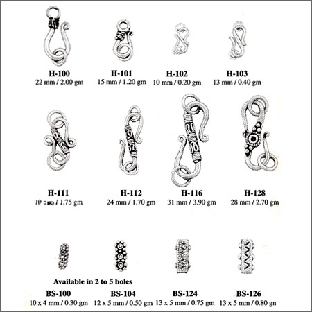 Silver Clasps