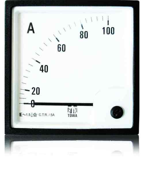 Moving Iron SQ 96 A.C. Ammeters By RADISSON INSTRUMENTS