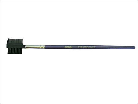 Eye Groomer Brush - Synthetic Flat Bristles 16cm | Precise Application, Defined Eye Look, Soft Bristles, Durable Handle