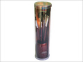 Make Up Set 8 Piece - Wood Handles, Synthetic Bristles, Varying Sizes | Variety Of Brushes, Durable Design, Precise Application