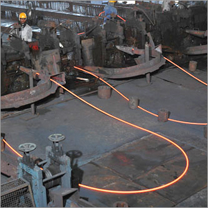 Automatic TMT Mill in Process