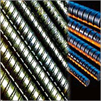 CVCH Steel - Steel Fe500 Ribbed TMT Bars, Diameter Varied, Customized Length | High Strength, Corrosion Resistance, Durable