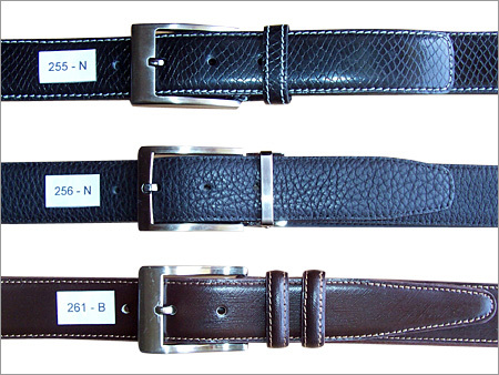Stiched Leather Belts