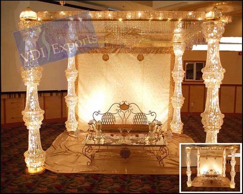 CRYSTAL DESIGNER WEDDING MANDAP