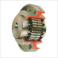 Resilient Metal Couplings - Stainless Steel, Round Dimensions, Orange And Silver, Forged Gear Structure, Corrosion Resistant