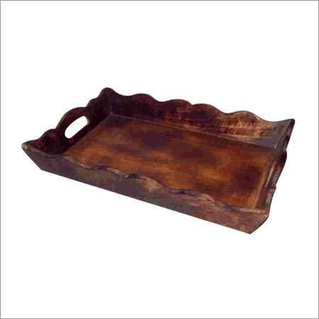 Carved Wooden Tray