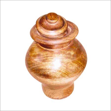 Wooden Jar with Lid