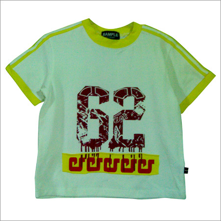 Cotton printed boys T-Shirt