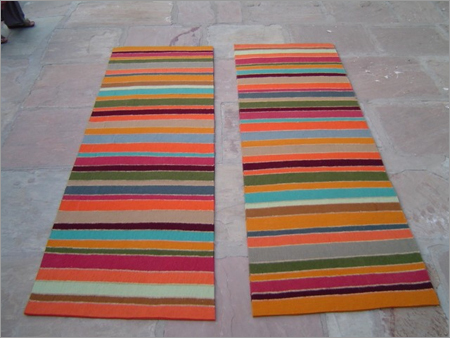 Striped Felt Runners