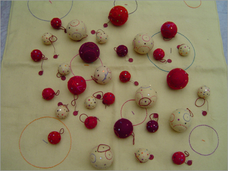 Felt Christmas Balls