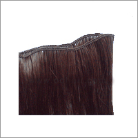 Hand Tied Human Hair Weft