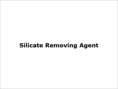 Silicate Removing Agent