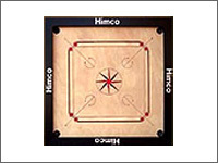 Kids master Carrom Board