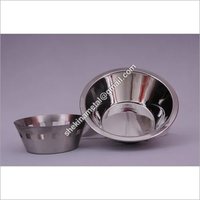 Tapered Bowl - Aluminum, Lightweight Design | Easy To Clean, Attractive Look, Fine Finish For Homes, Hotels, Restaurants, And Canteens