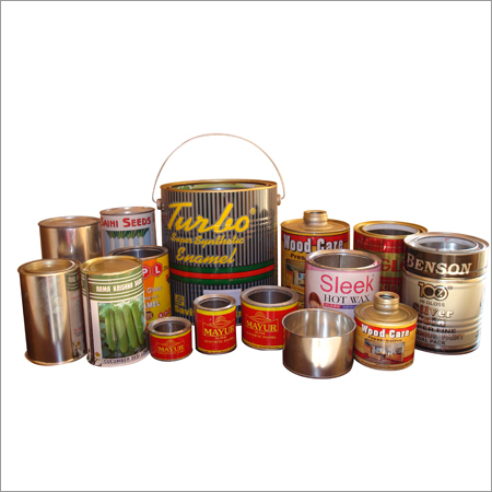 Printed Tin Container
