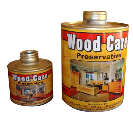 Narrow Neck Tin Container