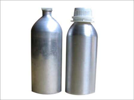 Aluminium pesticide containers