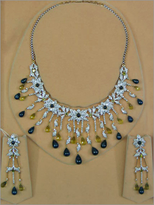 Fancy Diamond Necklace
